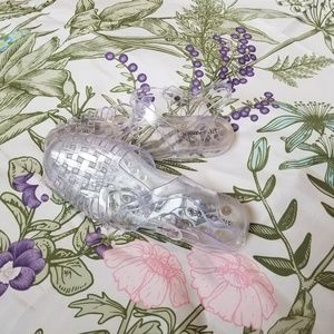 Clear Steve Madden Jelly Sandals